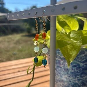Vibrant Beaded Earrings